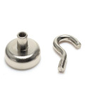 china manufacturers neodymium magnets holder 2200pound 1000kg fishing hook 5.31inch with eye bolt